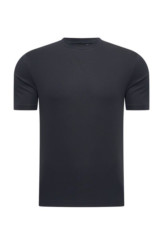Navy Blue Mercerized T-Shirt