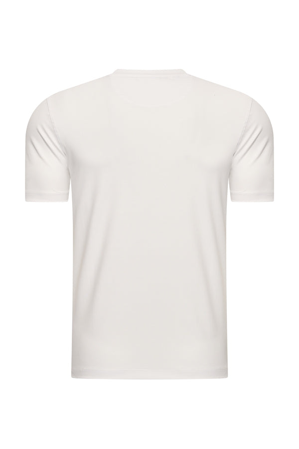White Mercerized T-Shirt