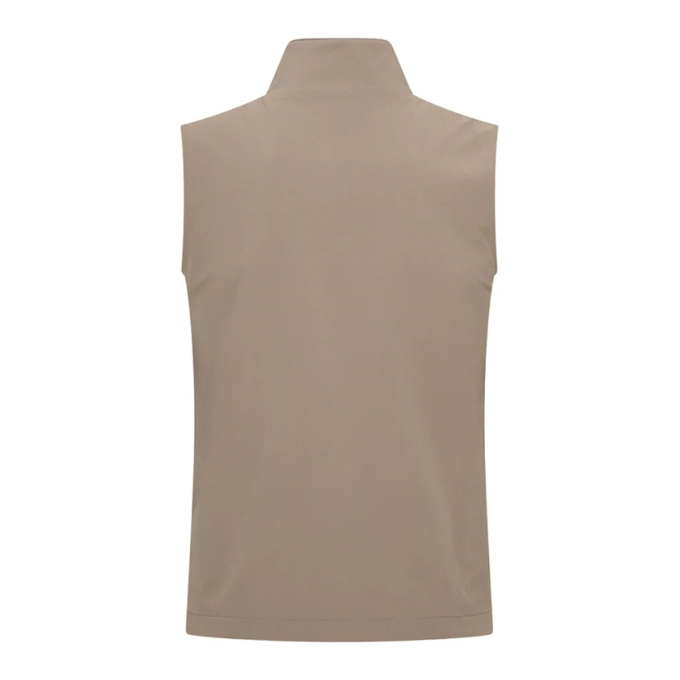 Espresso / Taupe Reversible Gilet